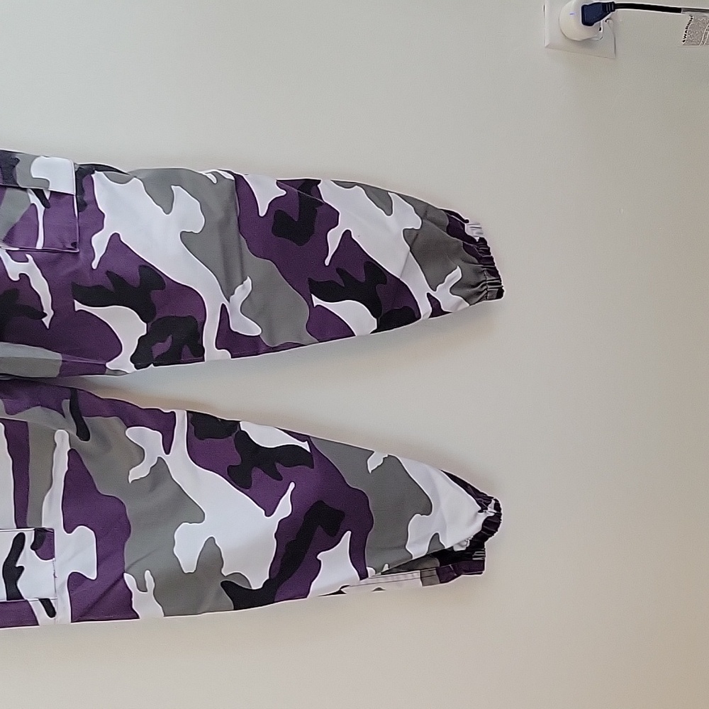 NWOT Men's Purple camo pants SZ 34 - Picture 6 of 7